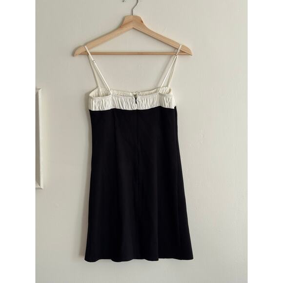 REFORMATION Sadie Mini Black Knit Dress Size Small - Picture 4 of 7
